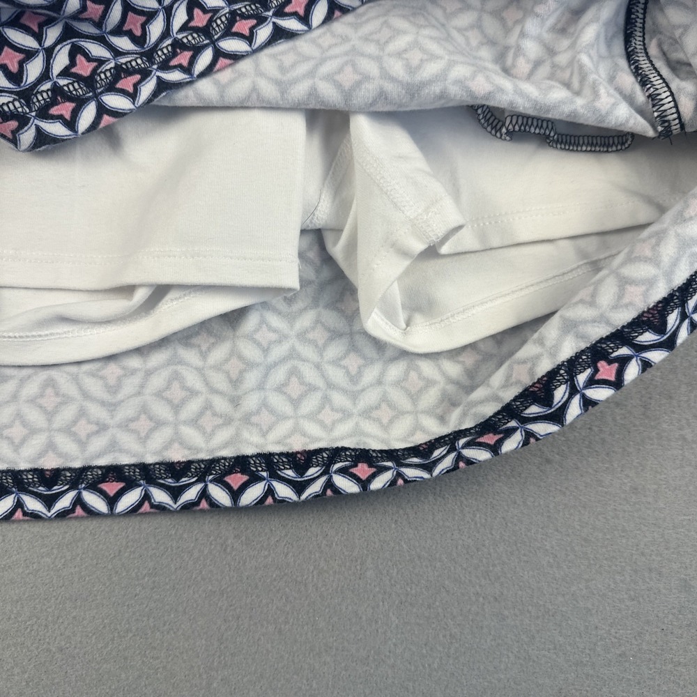 T by Talbots Floral Print Performance Skort Skirt Small Petite Womens Beach - Picture 4 of 9